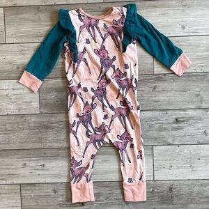 Rags | Disney Bambi Ruffle Romper | Size: 2T